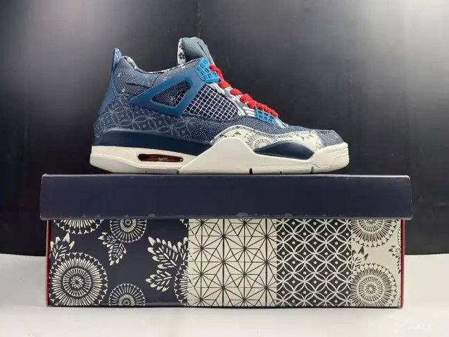 Chep Onekick Jordan 4 CW0898-400 Sashiko Air SE Retro 0505